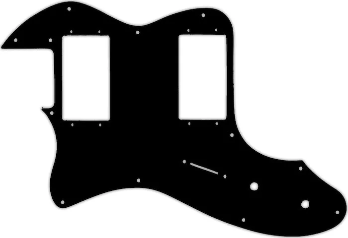 WD Custom Pickguard For Left Hand Fender 1999 Made In Japan '72 Telecaster Thinline #03 Black/White/Black