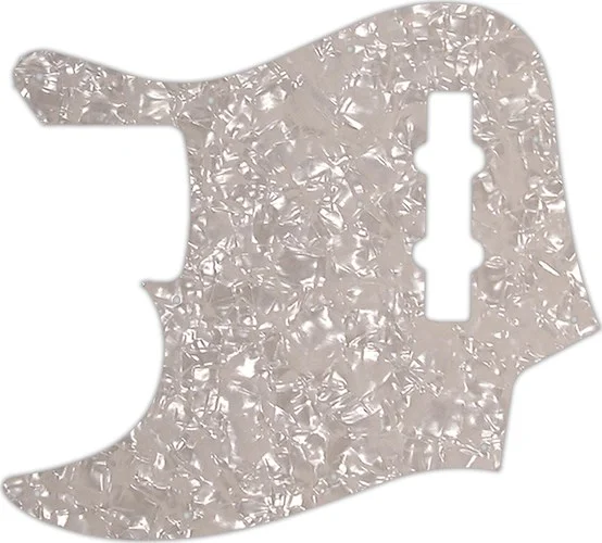WD Custom Pickguard For Left Hand Fender 2010-2012 Made In Japan Geddy Lee Limited Edition Jazz Bass #28A Aged