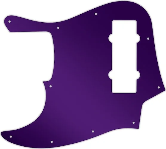 WD Custom Pickguard For Left Hand Fender 2012-2013 Made In China 5 String Modern Player Jazz Bass V #10PR Purp