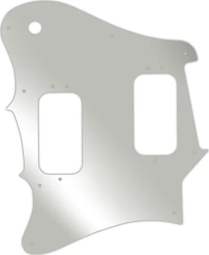 WD Custom Pickguard For Left Hand Fender 2012-2013 Made In Mexico Pawn Shop Super-Sonic #10 Mirror
