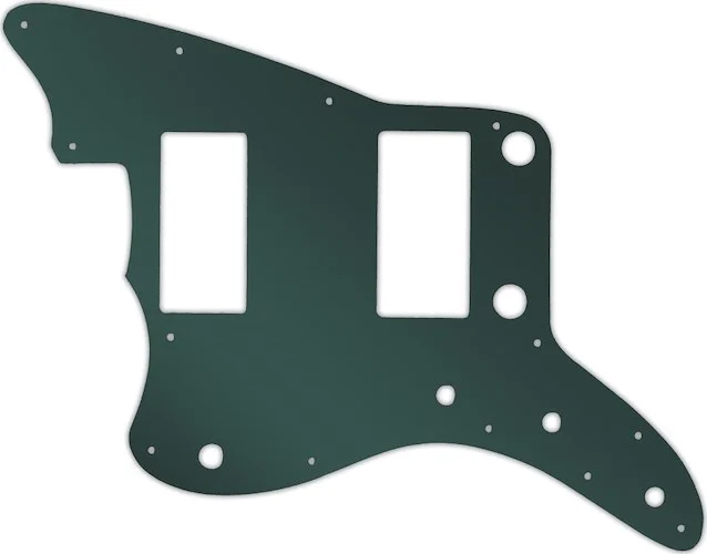 WD Custom Pickguard For Left Hand Fender 2013-2014 Made In China Modern Player Jazzmaster HH #10S Smoke Mirror