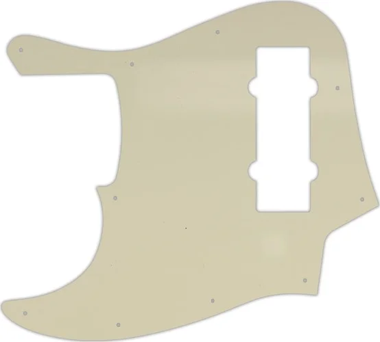WD Custom Pickguard For Left Hand Fender 2014 Made In China 5 String Modern Player Jazz Bass V Satin #55 Parch