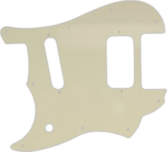 WD Custom Pickguard For Left Hand Fender 2016-2019 Made In Mexico Duo-Sonic Offset HS - Custom Designed For Ku