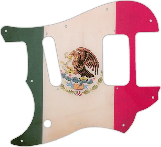 WD Custom Pickguard For Left Hand Fender 2016-2019 Made In Mexico Duo-Sonic Offset HS - Custom Designed For Ku