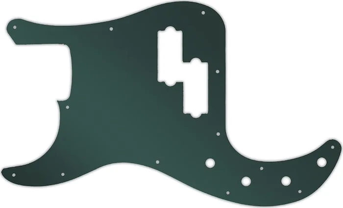 WD Custom Pickguard For Left Hand Fender 2016-2019 Made In Mexico Special Edition Deluxe PJ Bass #10S Smoke Mi