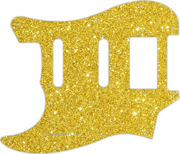 WD Custom Pickguard For Left Hand Fender 2019 Alternate Reality Sixty-Six #60GS Gold Sparkle 