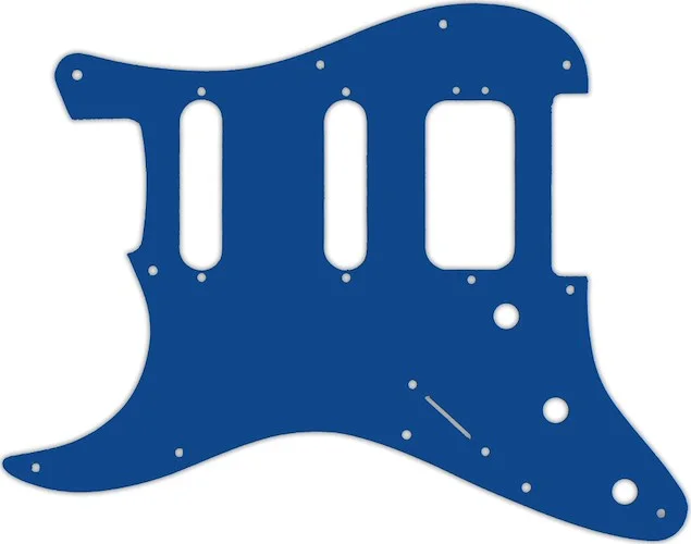 WD Custom Pickguard For Left Hand Fender 2019 American Ultra Stratocaster HSS #08 Blue/White/Blue