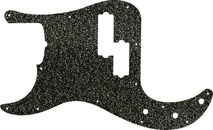 WD Custom Pickguard For Left Hand Fender 5 String American Professional Precision Bass #60BS Black Sparkle 