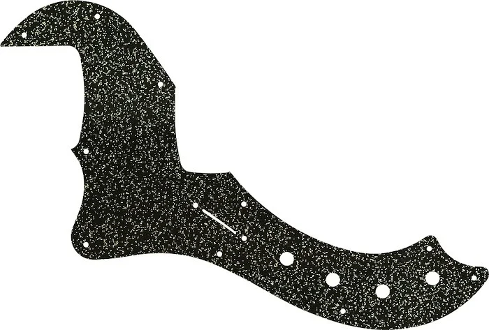 WD Custom Pickguard For Left Hand Fender 5 String American Deluxe Or American Elite Dimension Bass V #60BS Black Sparkle 