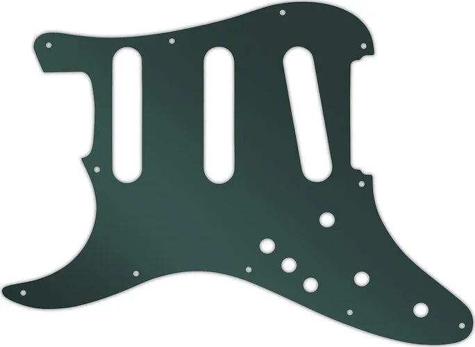 WD Custom Pickguard For Left Hand Fender Stratocaster Elite #10S Smoke Mirror