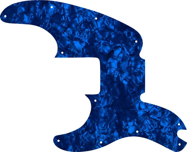 WD Custom Pickguard For Left Hand Fender Telecaster Bass #28DBP Dark Blue Pearl/Black/White/Black