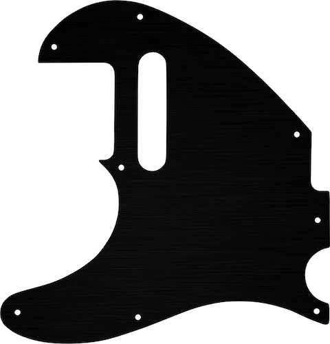 WD Custom Pickguard For Left Hand Fender Acoustasonic Telecaster #27T Simulated Black Anodized Thin