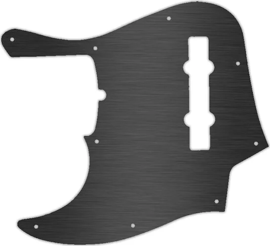 WD Custom Pickguard For Left Hand Fender American Deluxe 21 Fret 5 String Jazz Bass #44 Bakelite