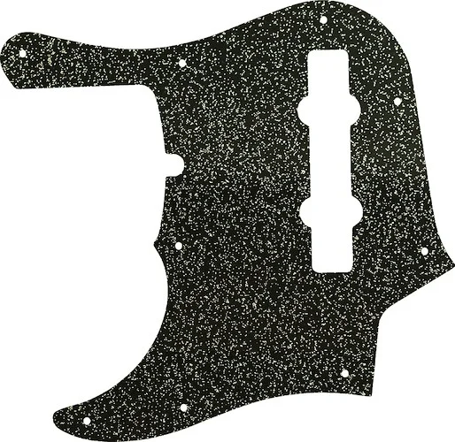WD Custom Pickguard For Left Hand Fender American Deluxe 1995-Present 22 Fret 5 String Jazz Bass #60BS Black Sparkle 