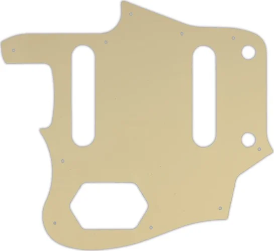 WD Custom Pickguard For Left Hand Fender American Professional Jaguar #06B Cream/Black/Cream