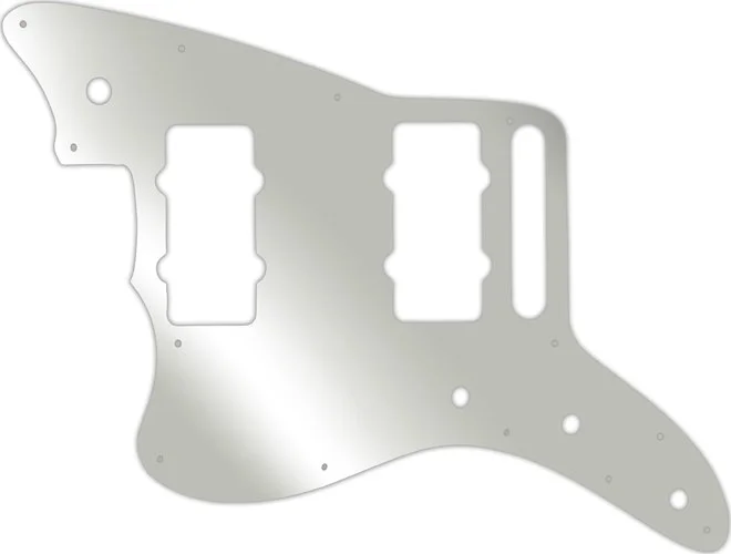 WD Custom Pickguard For Left Hand Fender American Special Jazzmaster #10 Mirror