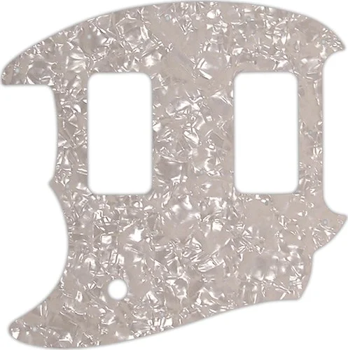 WD Custom Pickguard For Left Hand Fender American Special Mustang #28A Aged Pearl/White/Black/White