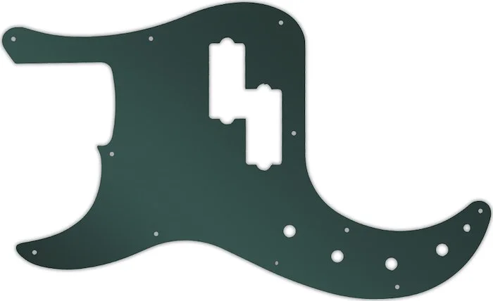WD Custom Pickguard For Left Hand Fender American Elite Precision Bass #10S Smoke Mirror