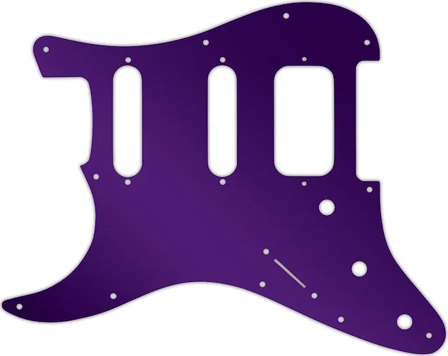 WD Custom Pickguard For Left Hand Fender American Deluxe or Lone Star Stratocaster #10PR Purple Mirror