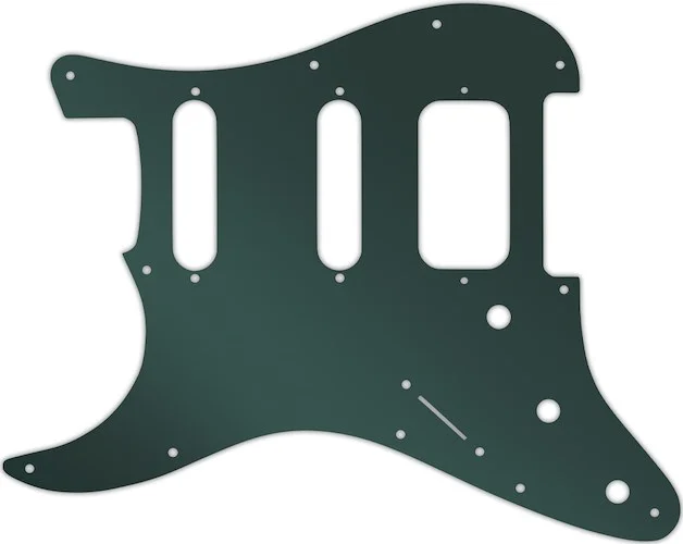 WD Custom Pickguard For Left Hand Fender American Deluxe or Lone Star Stratocaster #10S Smoke Mirror