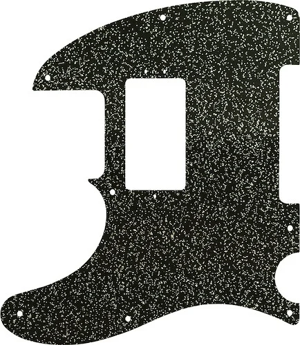 WD Custom Pickguard For Left Hand Fender American Performer Telecaster Humbucker #60BS Black Sparkle 
