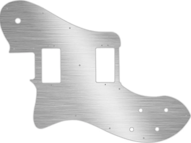 WD Custom Pickguard For Left Hand Fender American Professional Deluxe Shawbucker Telecaster #13 Simulated Brus