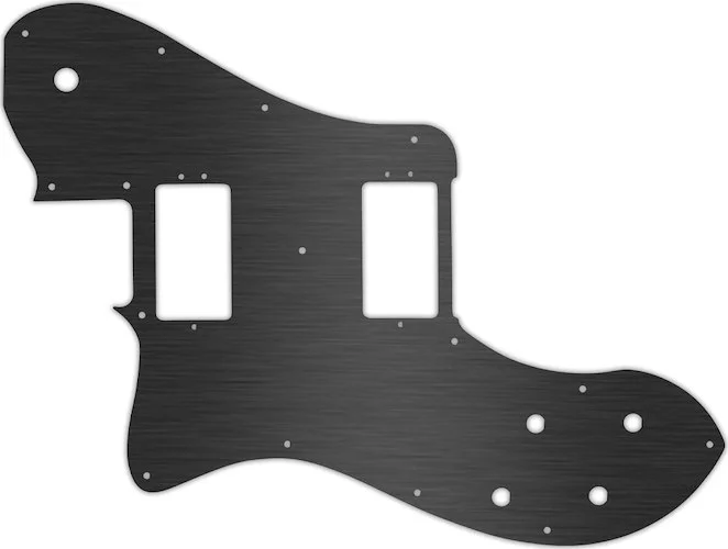 WD Custom Pickguard For Left Hand Fender American Professional Deluxe Shawbucker Telecaster #44 Bakelite