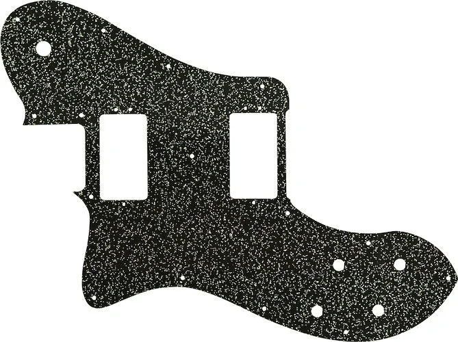 WD Custom Pickguard For Left Hand Fender American Professional Deluxe Shawbucker Telecaster #60BS Black Sparkle 