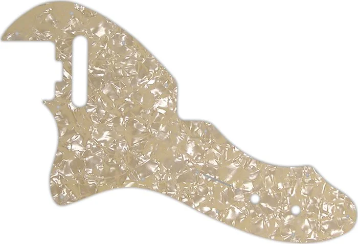 WD Custom Pickguard For Left Hand Fender American Elite Telecaster Thinline #28C Cream Pearl/Cream/Black/Cream