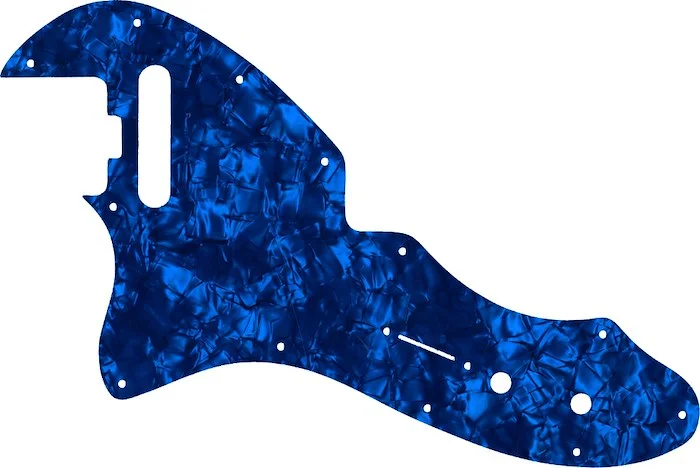 WD Custom Pickguard For Left Hand Fender American Elite Telecaster Thinline #28DBP Dark Blue Pearl/Black/White/Black