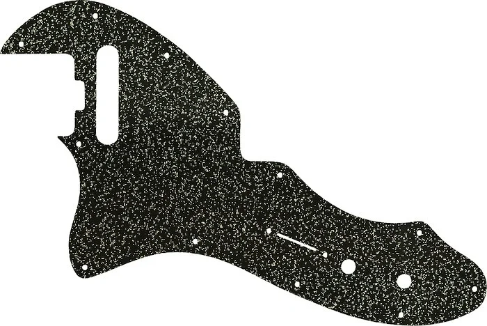 WD Custom Pickguard For Left Hand Fender American Elite Telecaster Thinline #60BS Black Sparkle 