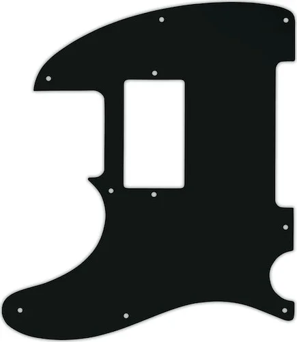 WD Custom Pickguard For Left Hand Fender Blacktop Telecaster #01A Black Acrylic