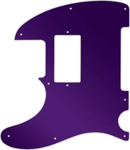WD Custom Pickguard For Left Hand Fender Blacktop Telecaster #10PR Purple Mirror