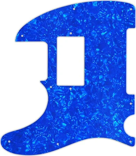 WD Custom Pickguard For Left Hand Fender Blacktop Telecaster #28BU Blue Pearl/White/Black/White