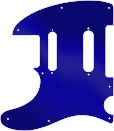 WD Custom Pickguard For Left Hand Fender Deluxe Nashville Telecaster #10DBU Dark Blue Mirror