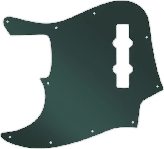 WD Custom Pickguard For Left Hand Fender Highway One Jazz Bass #10S Smoke Mirror