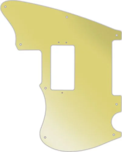 WD Custom Pickguard For Left Hand Fender Limited Edition American Professional Offset Telecaster #10GD Gold Mi