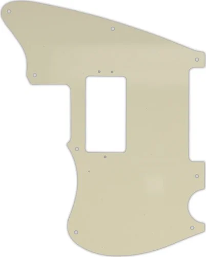 WD Custom Pickguard For Left Hand Fender Limited Edition American Professional Offset Telecaster #55S Parchmen