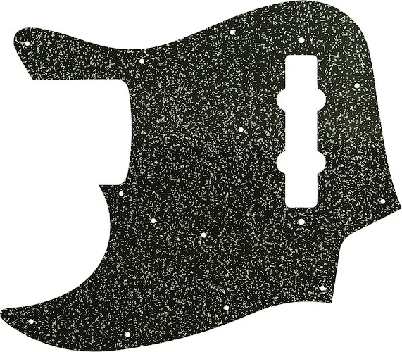 WD Custom Pickguard For Left Hand Fender Made In Japan Jazz Bass #60BS Black Sparkle 