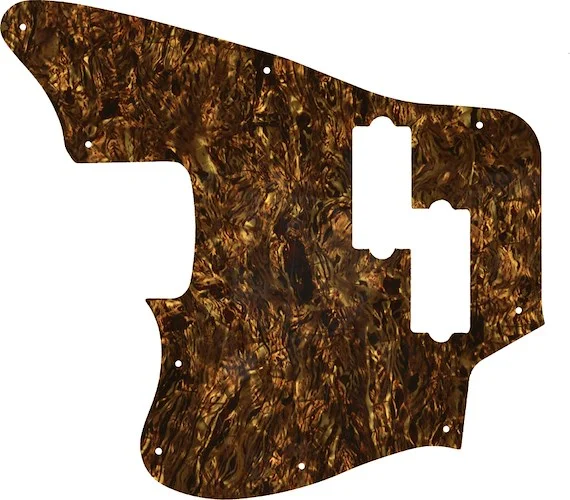 WD Custom Pickguard For Left Hand Fender Modern Player Jaguar Bass #28TBP Tortoise Brown Pearl