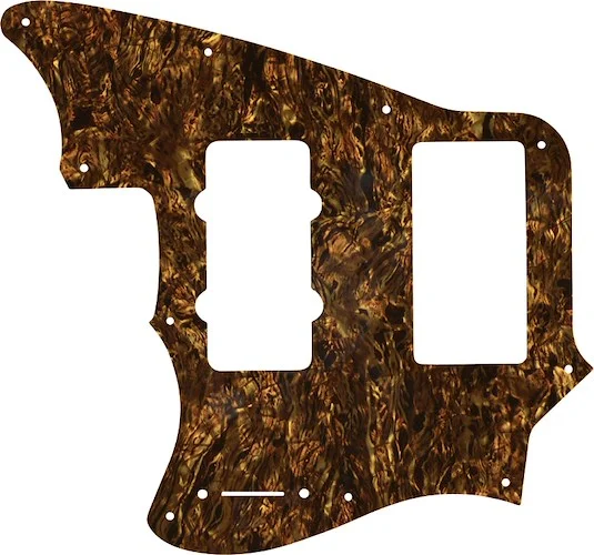 WD Custom Pickguard For Left Hand Fender Modern Player Marauder #28TBP Tortoise Brown Pearl
