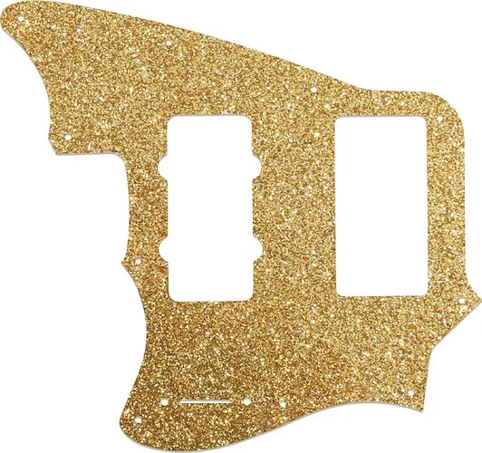 WD Custom Pickguard For Left Hand Fender Modern Player Marauder #60RGS Rose Gold Sparkle 