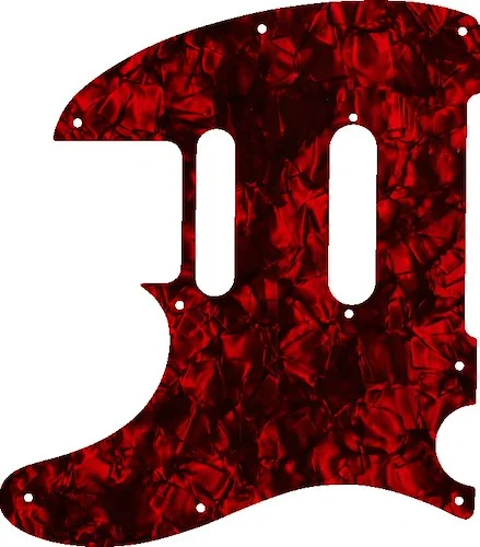 WD Custom Pickguard For Left Hand Fender Modern Player Telecaster Plus #28DRP Dark Red Pearl/Black/White/Black
