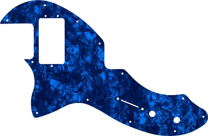 WD Custom Pickguard For Left Hand Fender Modern Player Short Scale Telecaster #28DBP Dark Blue Pearl/Black/White/Black