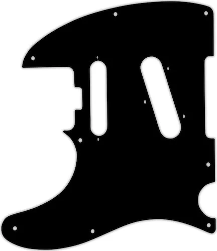 WD Custom Pickguard For Left Hand Fender Parallel Universe American Elite Nashville Telecaster HSS #01T Black 