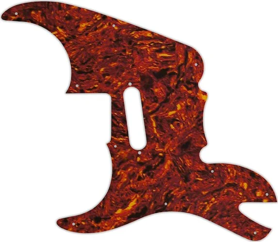 WD Custom Pickguard For Left Hand Fender Pawn Shop '51 #05P Tortoise Shell/Parchment