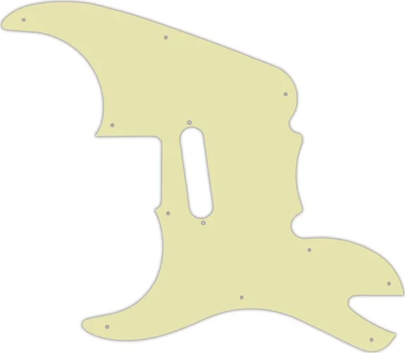 WD Custom Pickguard For Left Hand Fender Pawn Shop '51 #34 Mint Green 3 Ply