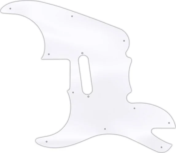 WD Custom Pickguard For Left Hand Fender Pawn Shop '51 #45T Clear Acrylic Thin