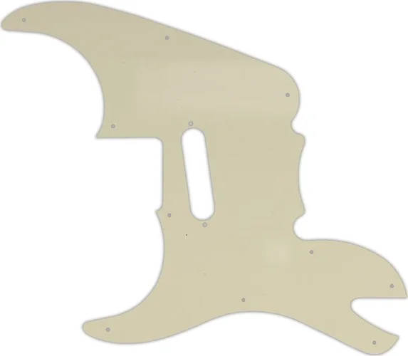 WD Custom Pickguard For Left Hand Fender Pawn Shop '51 #55 Parchment 3 Ply