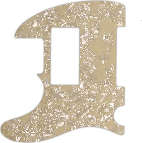 WD Custom Pickguard For Left Hand Fender Special Edition HH Telecaster #28C Cream Pearl/Cream/Black/Cream